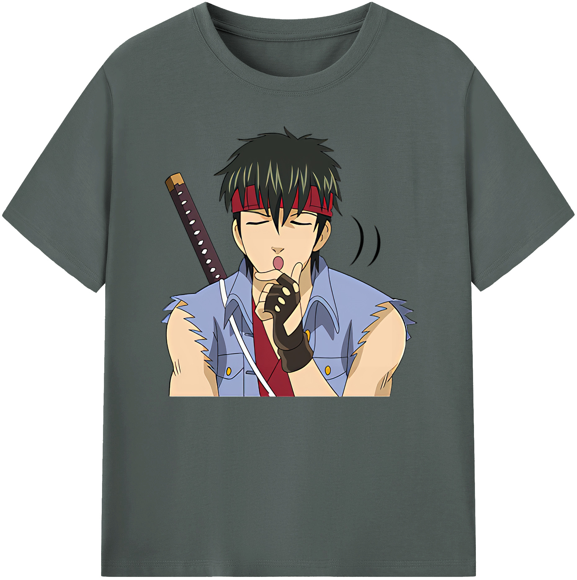 （画像用） ぎんたま 坂田銀時（さかたぎんとき） 神楽 志村新八（しむら しんぱち） GINTAMA Sakata Gintoki Kagura Shimura Shinpachi 綿100％ メンズ半袖Tシャツ｜肌触りやわらか＆通気性